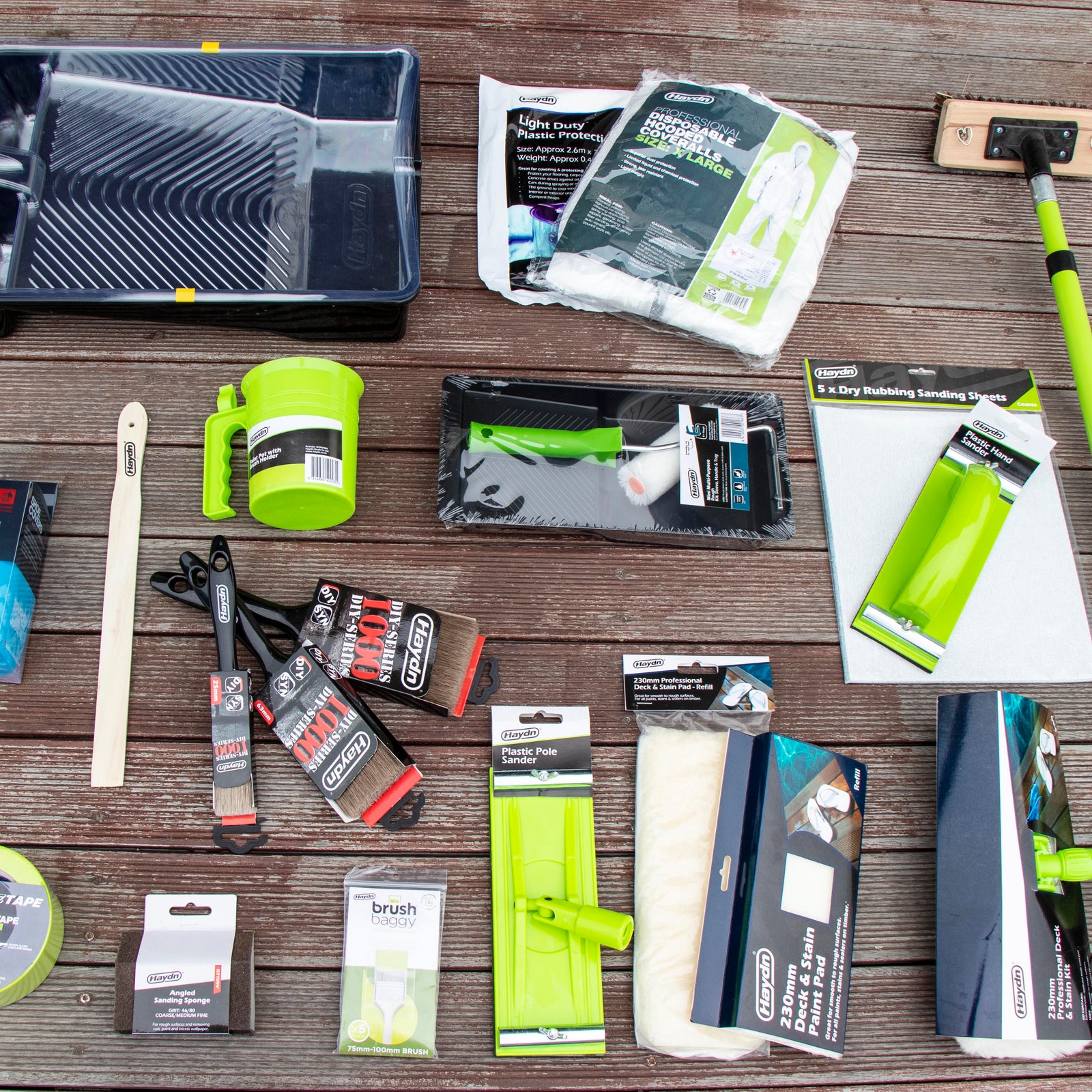 All hands on deck - long weekend projects made easy