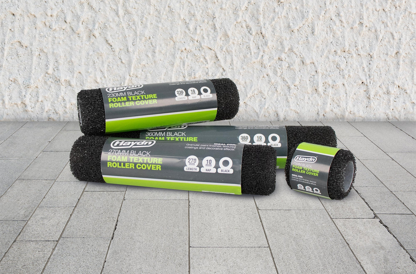 What Can I Do with a Foam Textured Roller Cover?