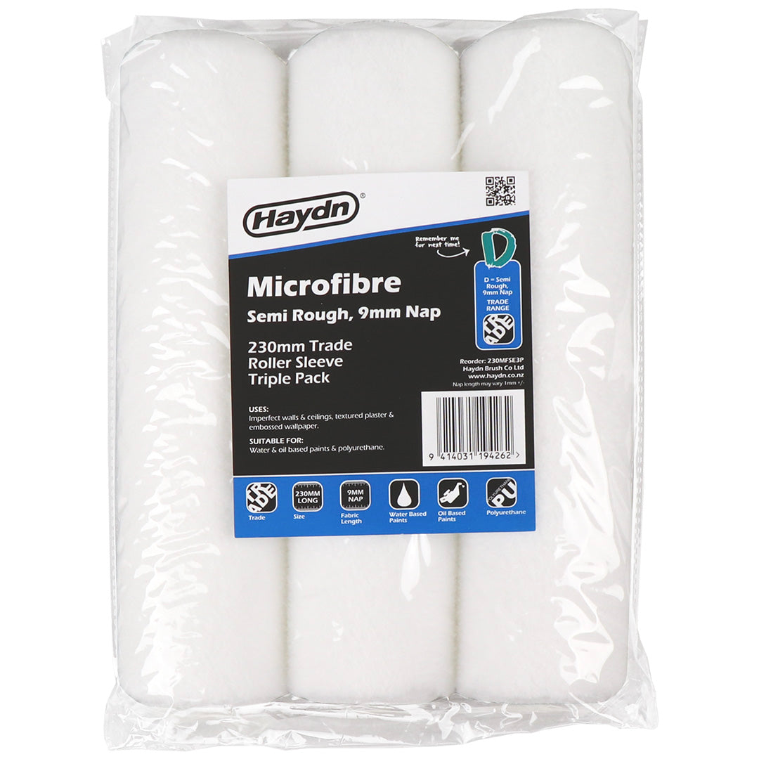 Trade Microfibre 9mm Semi Rough Roller Sleeve