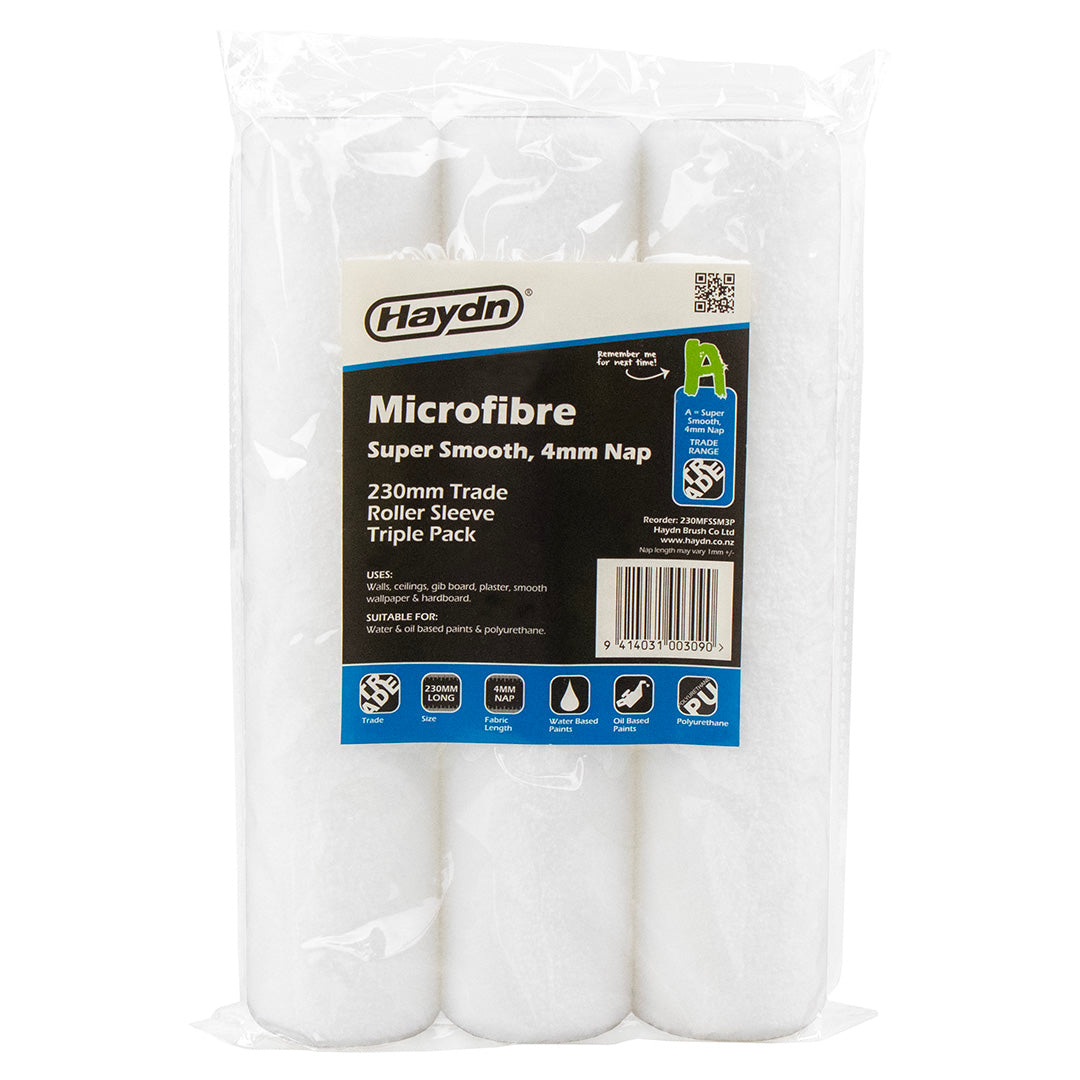 Trade Microfibre 4mm Super Smooth Roller Sleeve