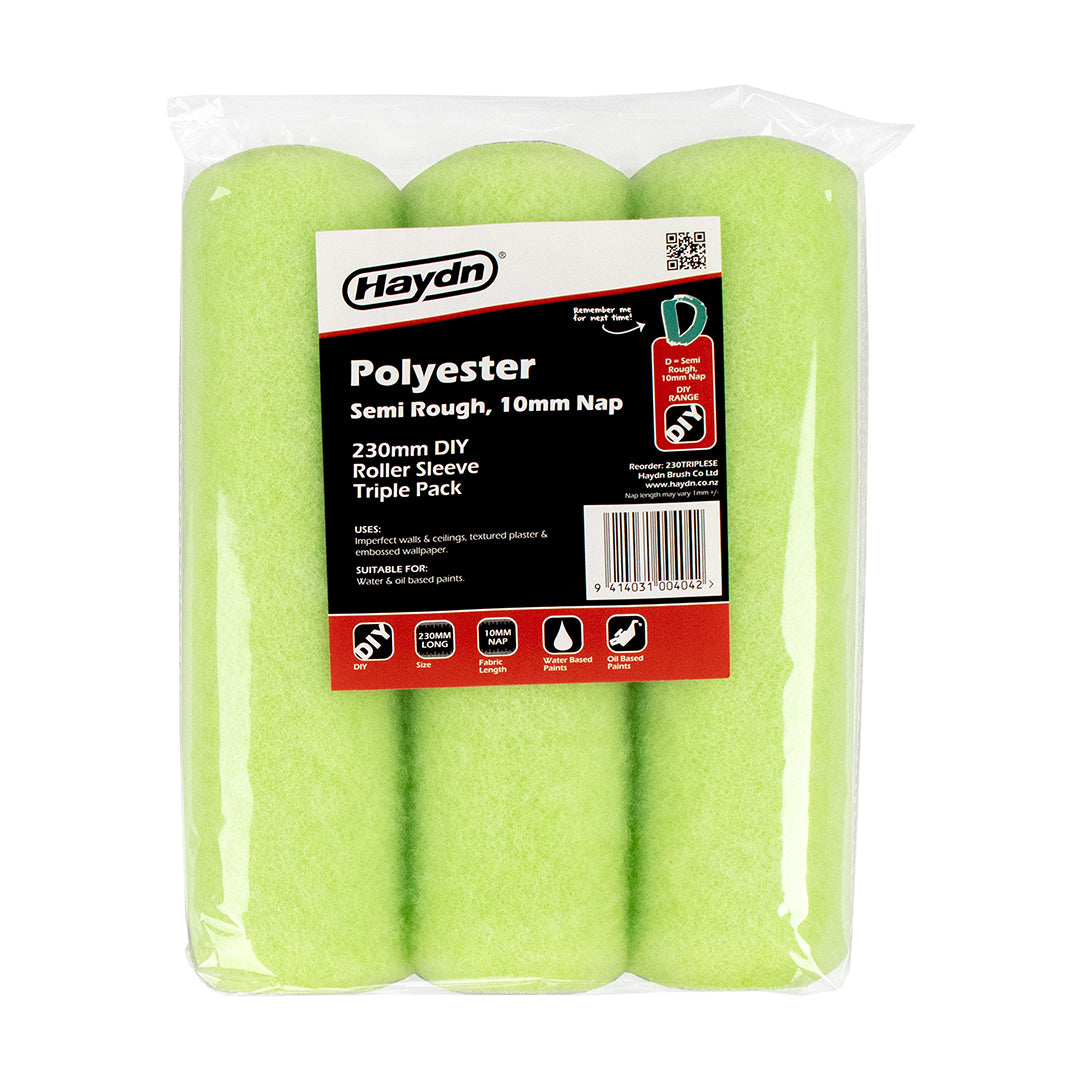 DIY Polyester 10mm Semi Rough Roller Sleeve