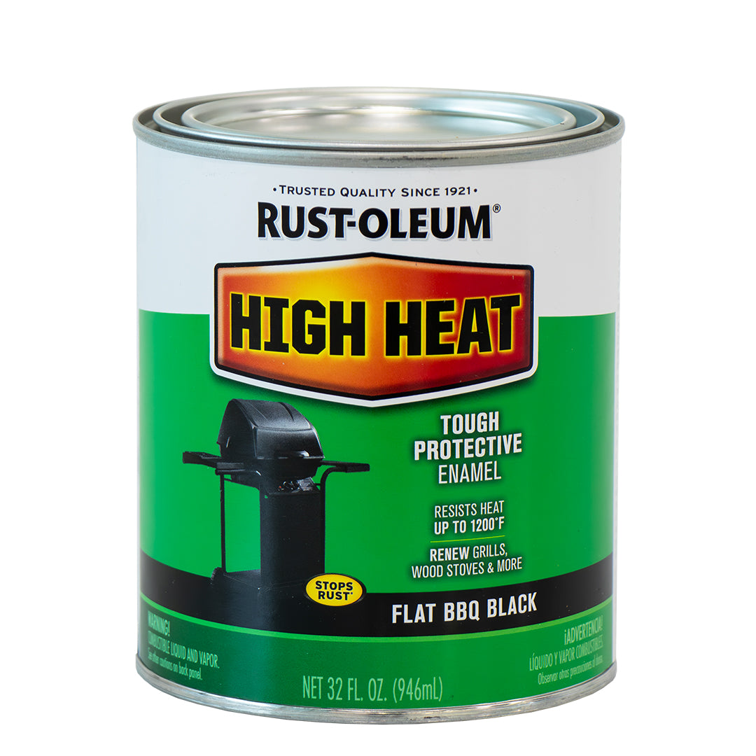 High Heat Brush On Paint - BBQ Black