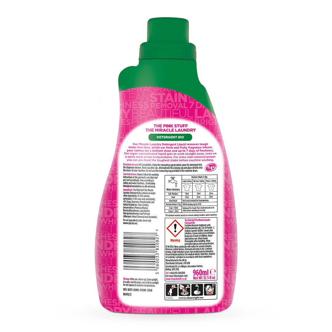 The Miracle Laundry Bio Detergent