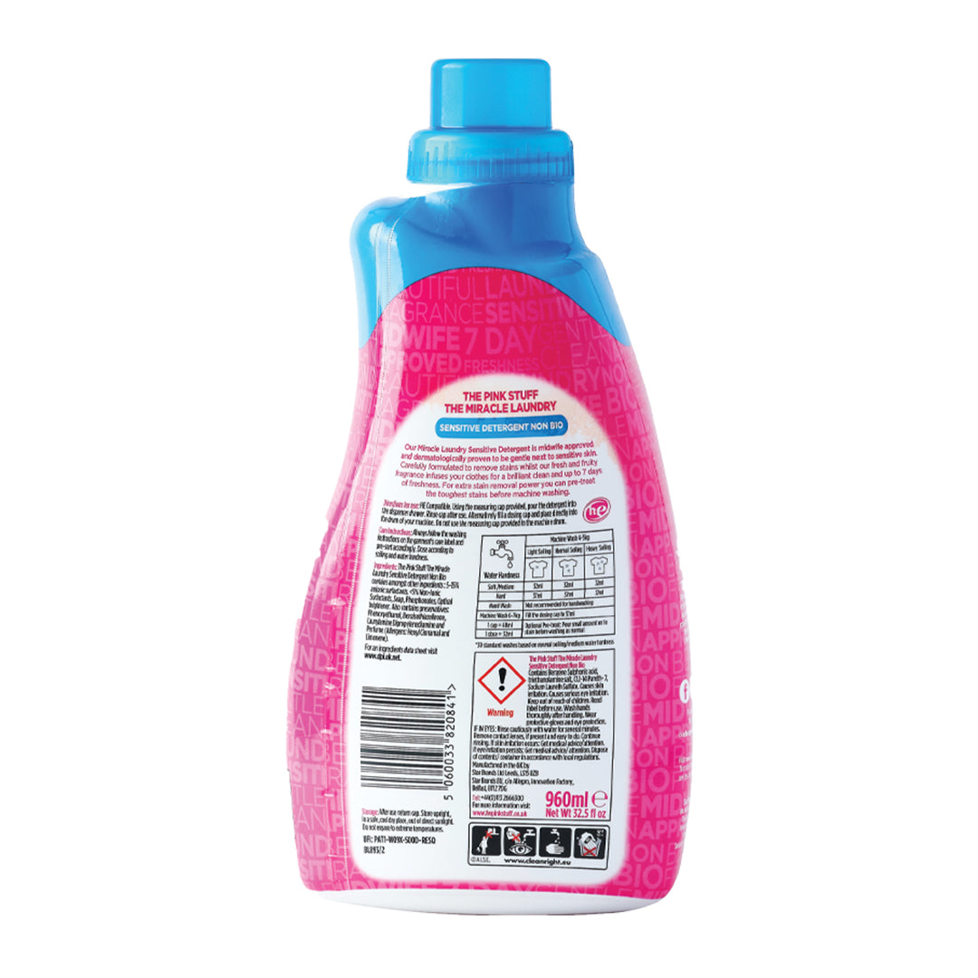 The Miracle Laundry Sensitive Non Bio Detergent