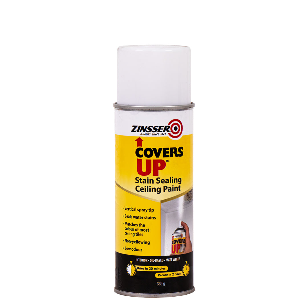 Zinsser Covers Up Ceiling Paint and Primer - Aerosol 369g