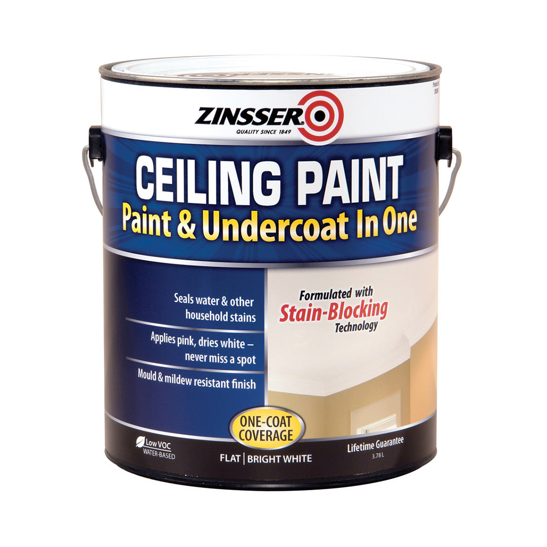 Zinsser Ceiling Paint and Undercoat White