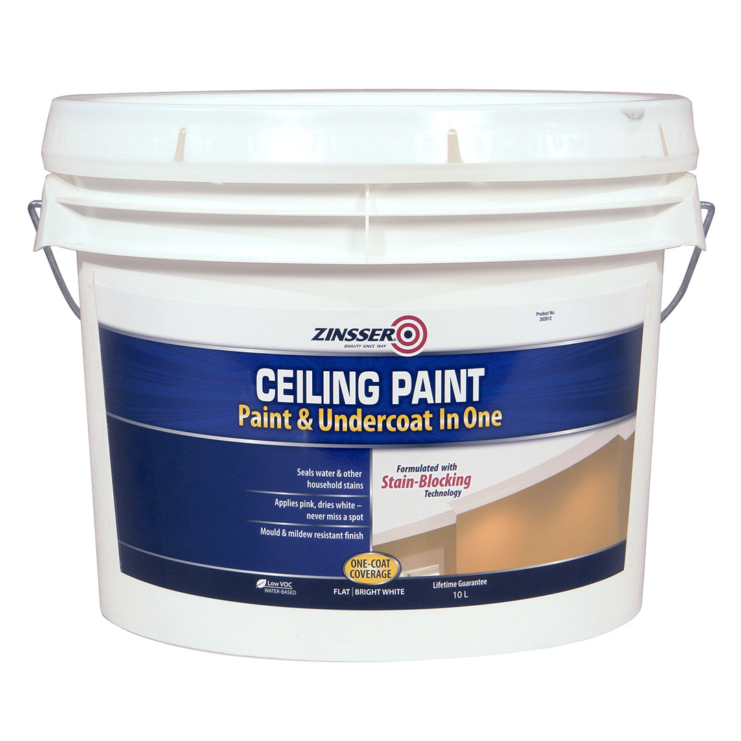 Zinsser Ceiling Paint and Undercoat White