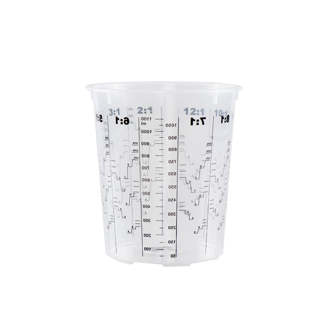 Paint Measuring Cups With Barcodes