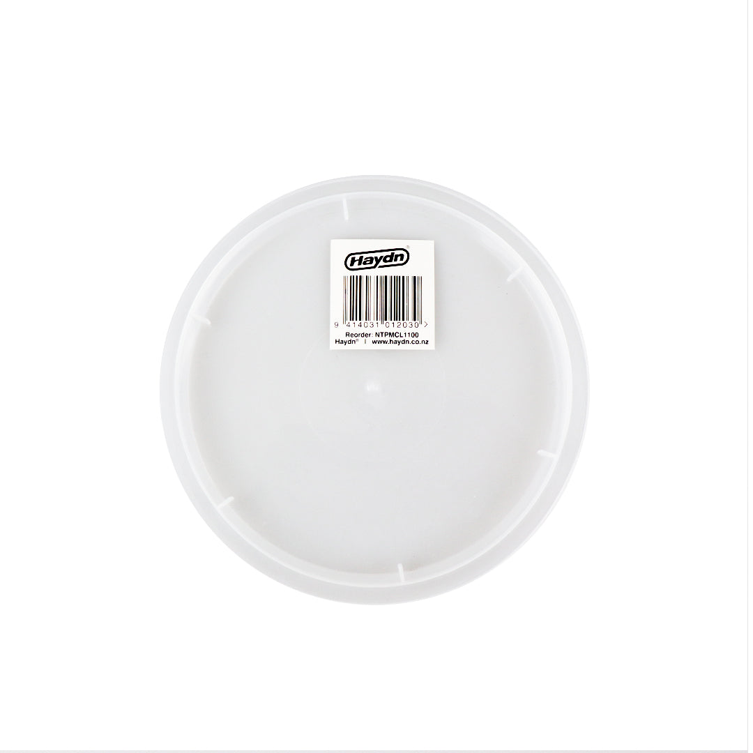 Paint Measuring Cup Lids with Barcodes
