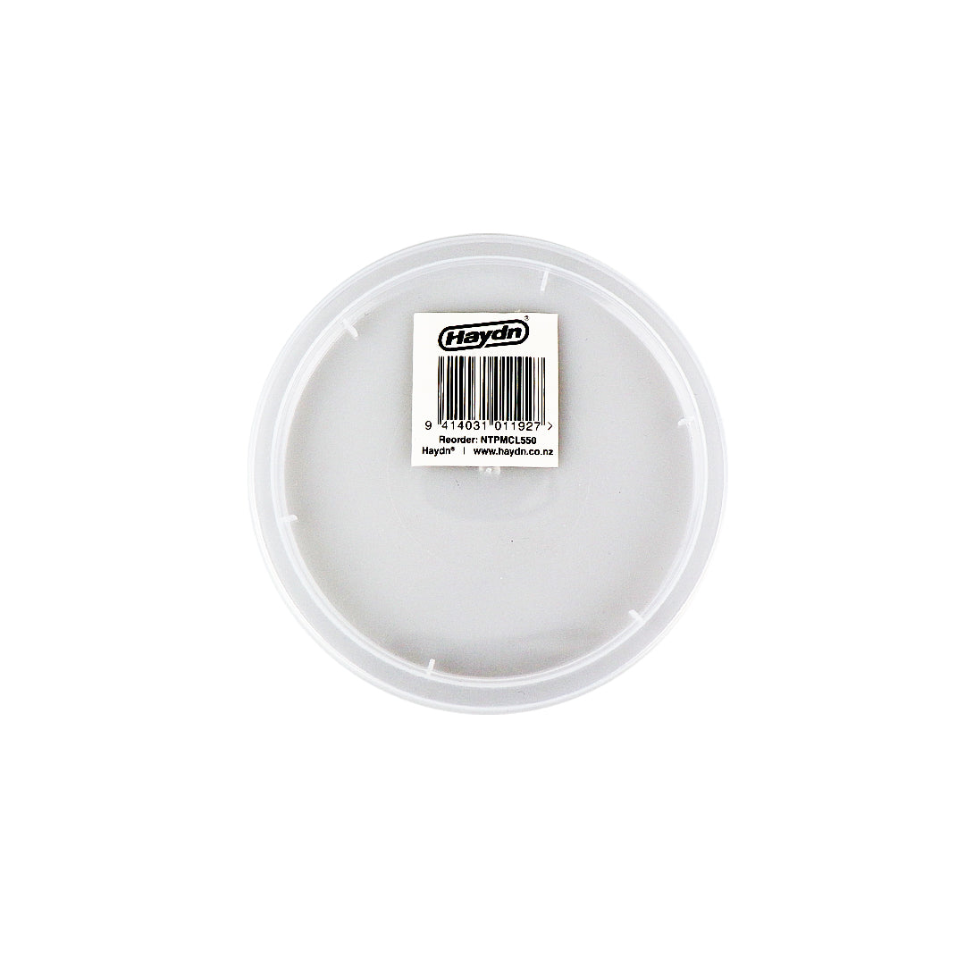 Paint Measuring Cup Lids with Barcodes