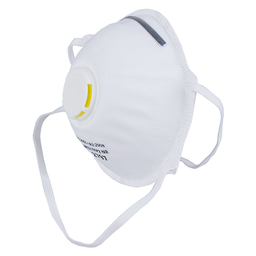 Dust Mask with Valve - P2 - 3 Layer - 10PK