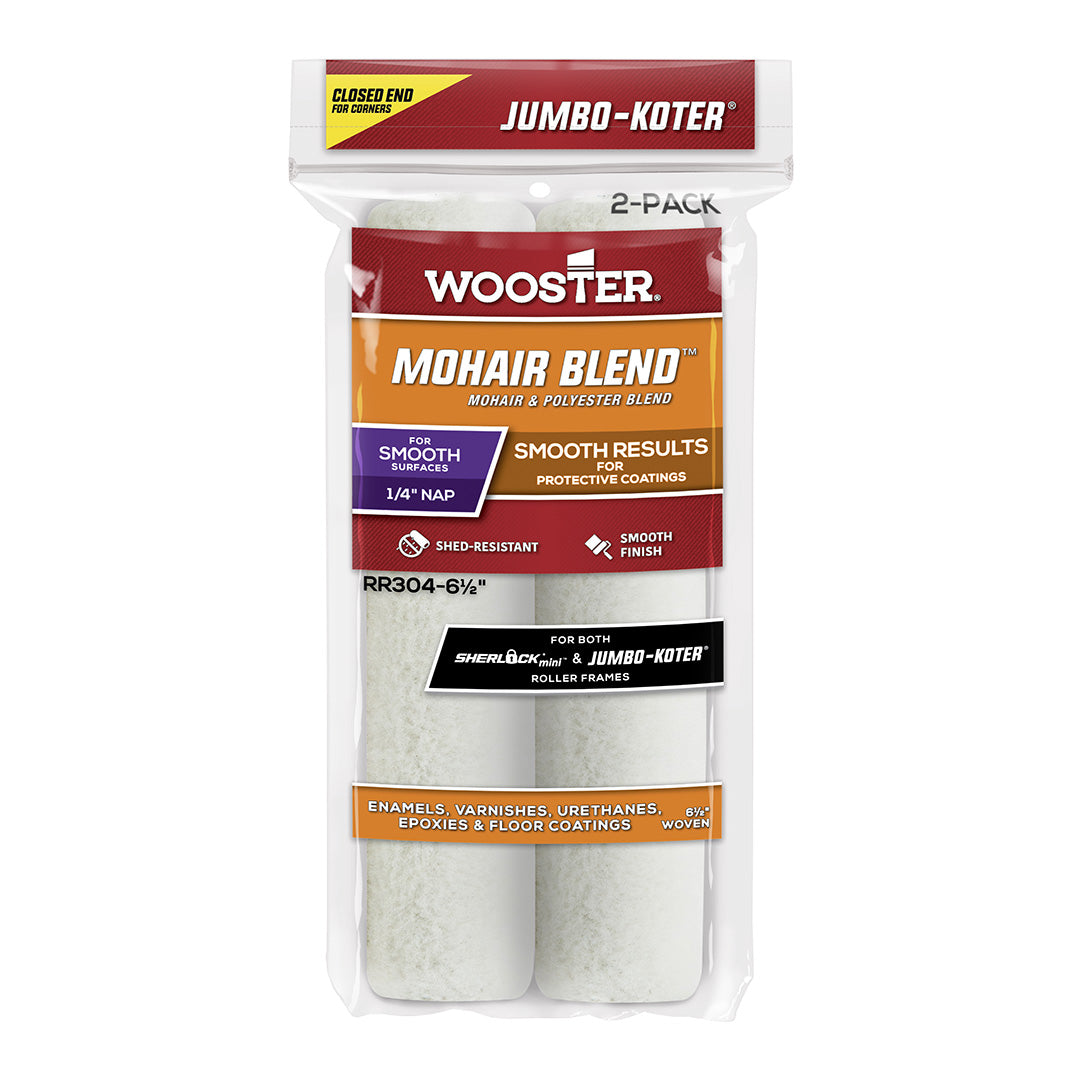 Jumbo Koter Roller Sleeve 2 Pack - Mohair 6mm Nap