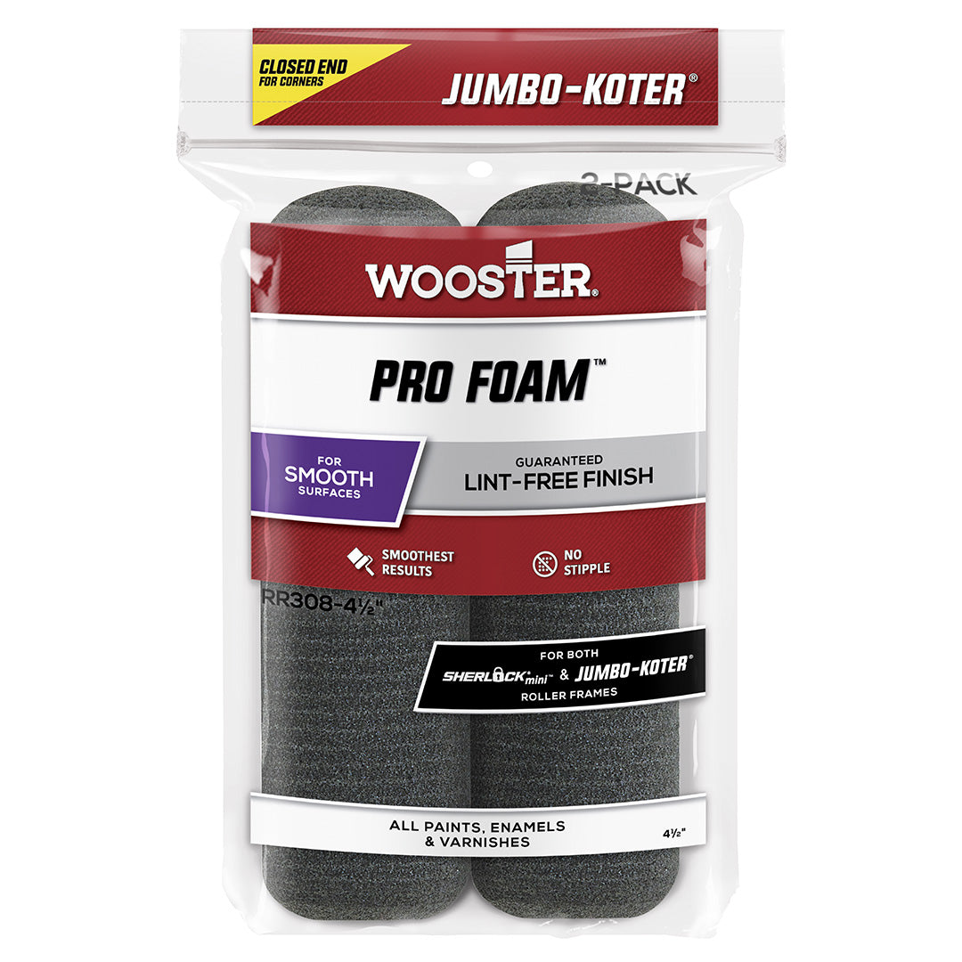 Jumbo Koter Pro Dooz Roller Sleeve 2 Pack - Foam