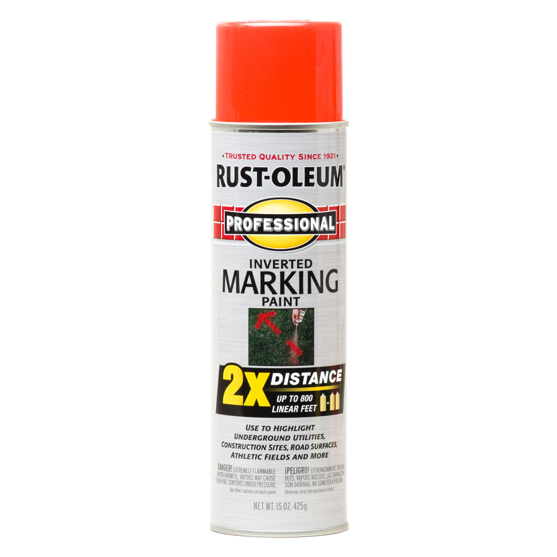 Professional 2X Distance Inverted Marking Spray Paint