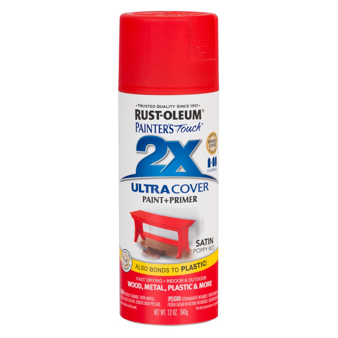 2X Ultra Cover Spray Paint - Satin Finish