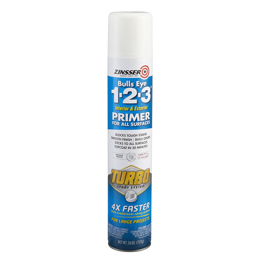 Zinsser® Bulls Eye 1-2-3 Primer with Turbo Spray System®