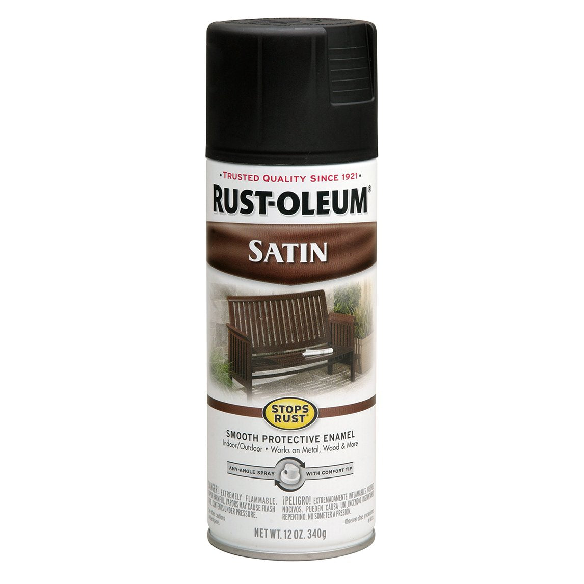 Stops Rust Spray Paint - Satin Finish
