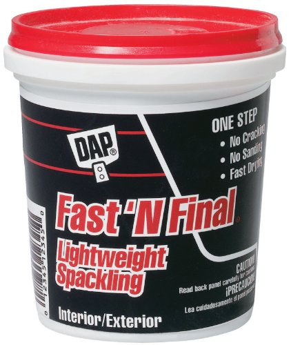 Fast &#39;N Final Lightweight Spackling Paste