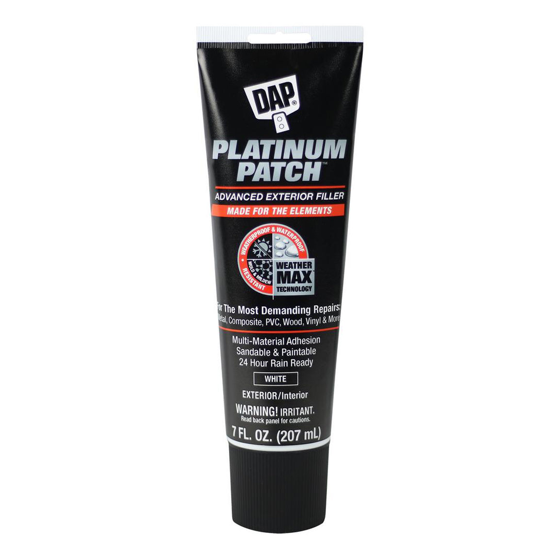 DAP Platinum Patch Advanced Exterior Filler 207ml Tube - Haydn