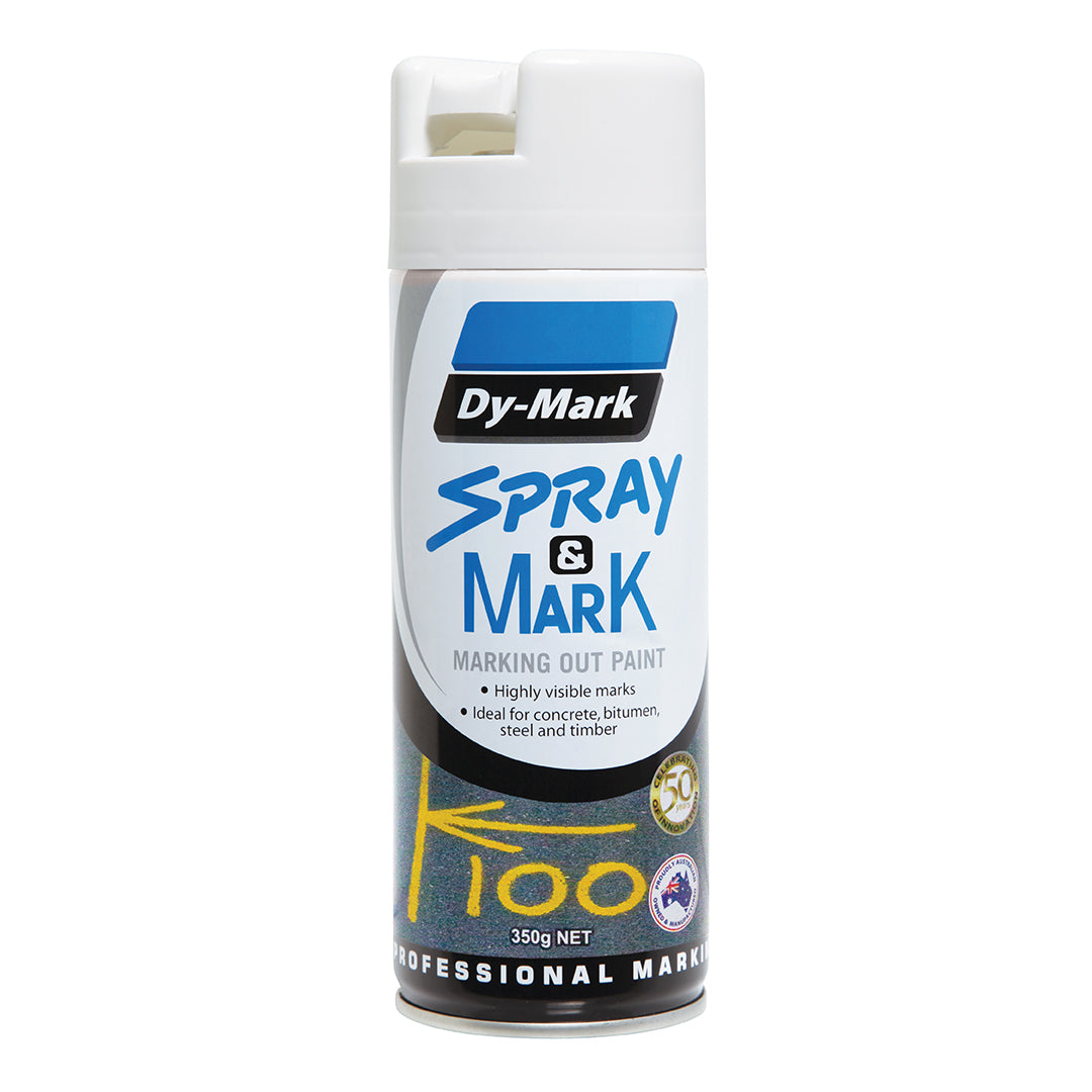 Dy-Mark Spray & Mark White 350g