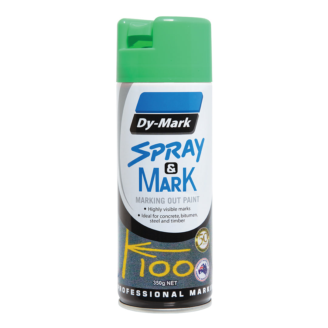 Dy-Mark Spray & Mark Fluro Green 350g