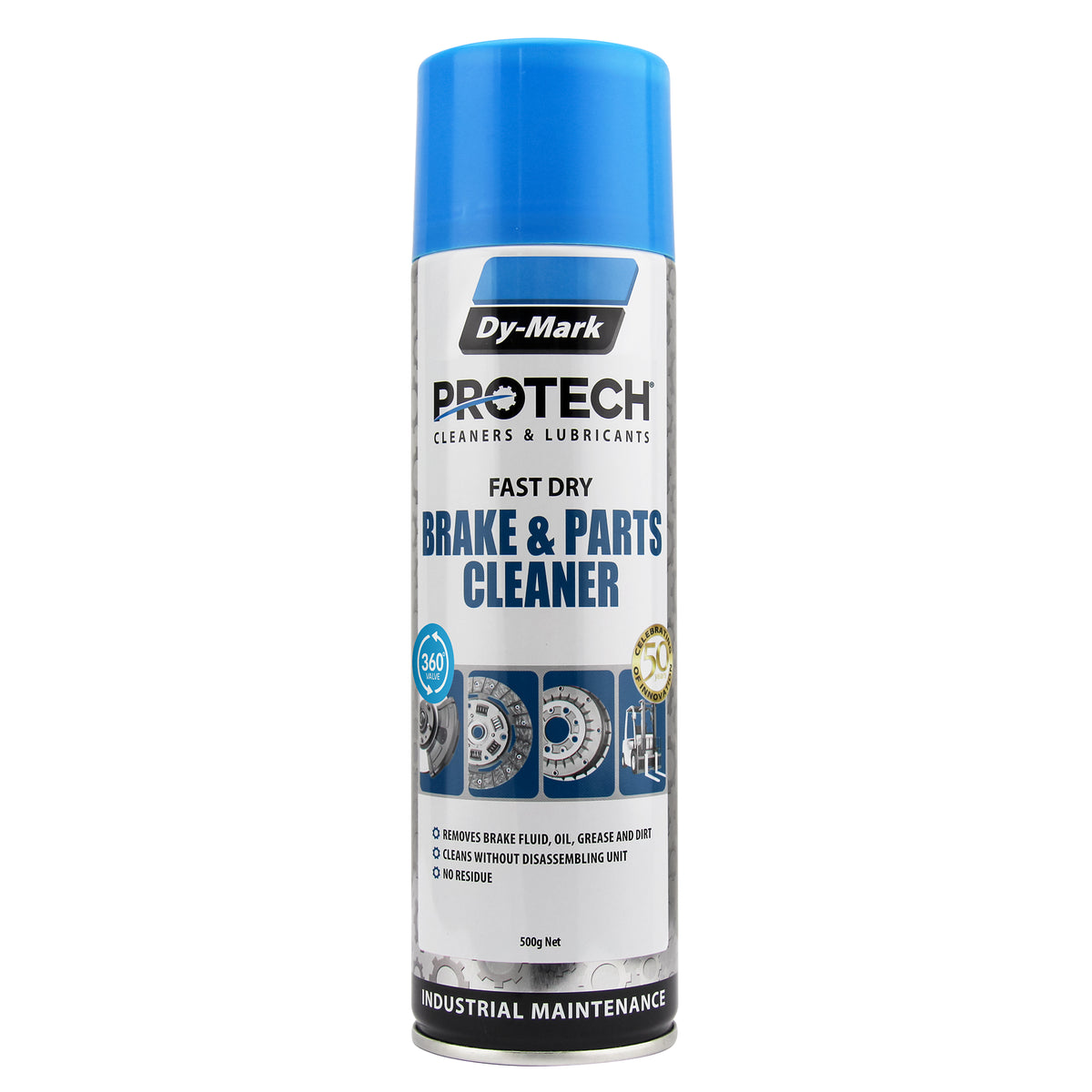 Protech Brake &amp; Parts Cleaner  (Chlorinated) - Aerosol 500g