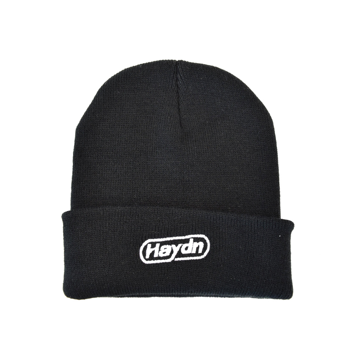 Haydn Merchandise - Beanie (Black Printed)