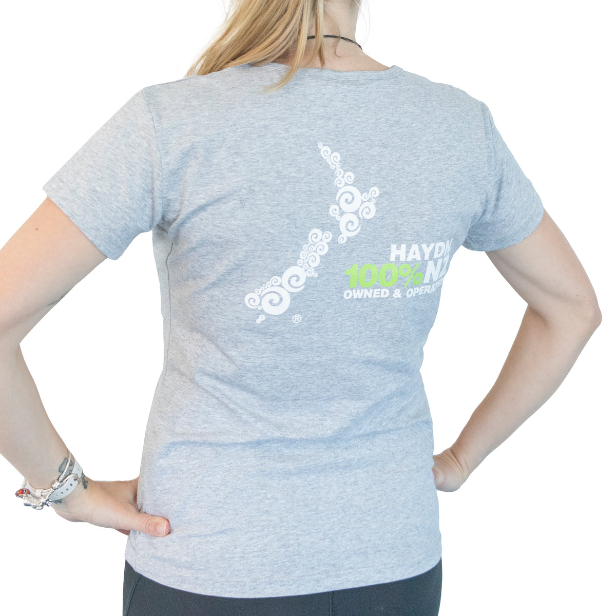 Haydn Merch T Shirt Grey