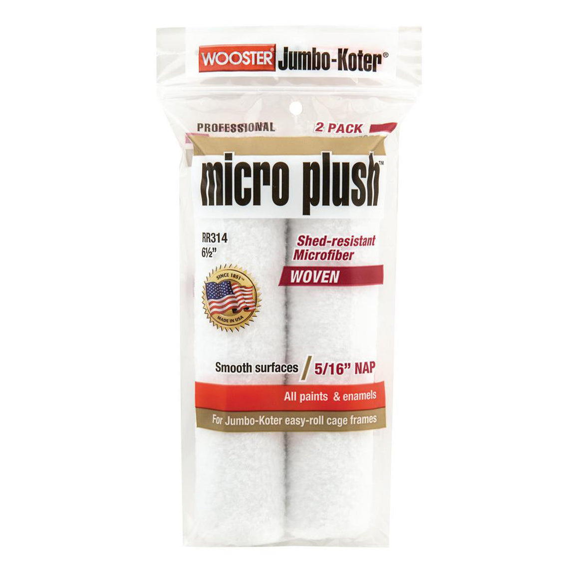 Micro Plush Roller Sleeve - 8mm Nap